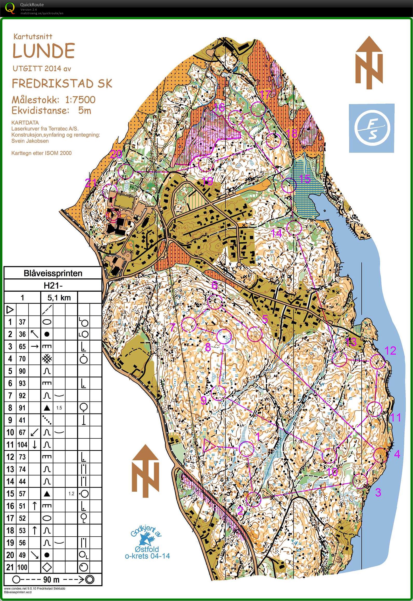 Blåveissprinten (05.04.2014)