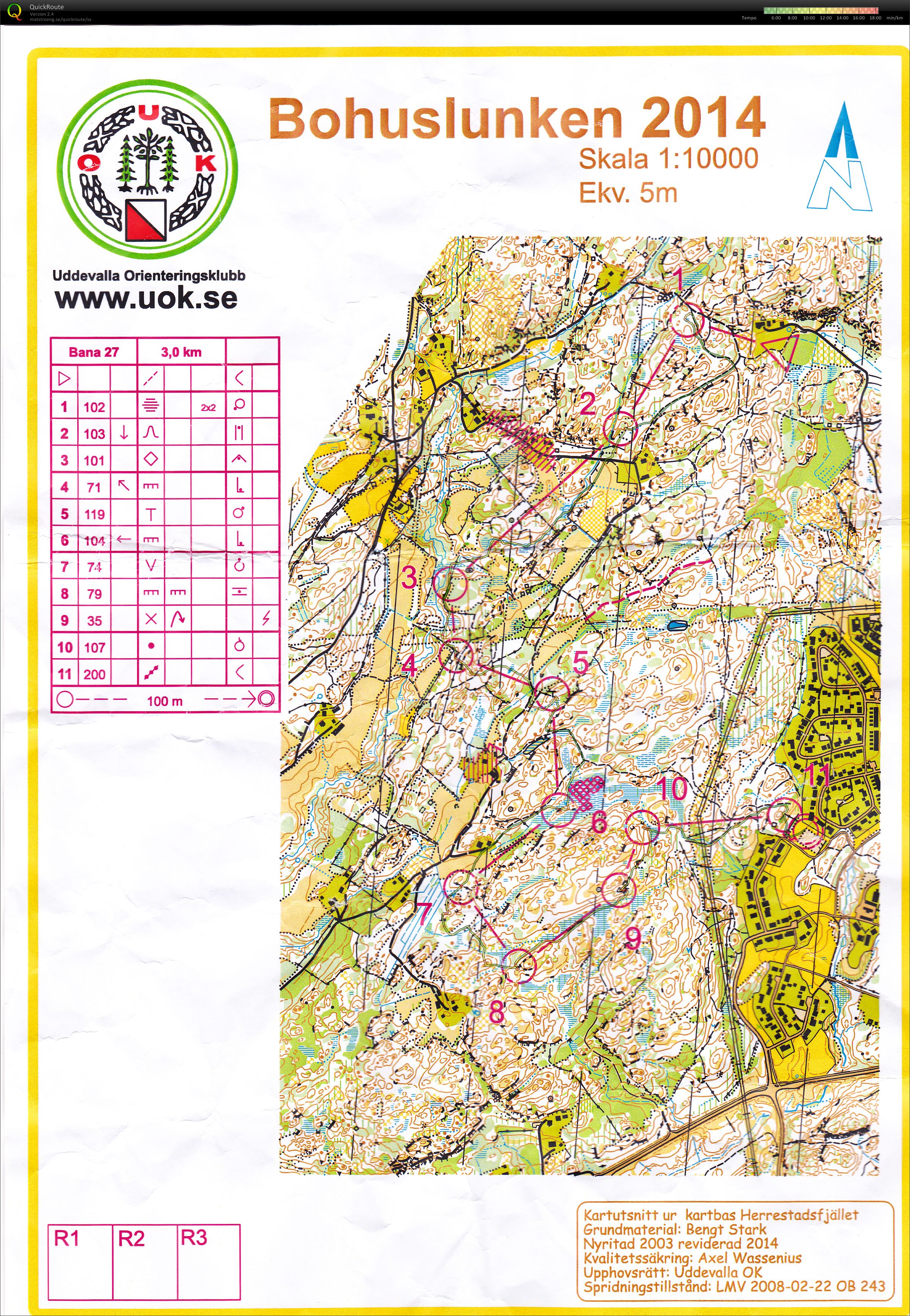 Bohuslunken (Five-O etappe 4) (20.04.2014)