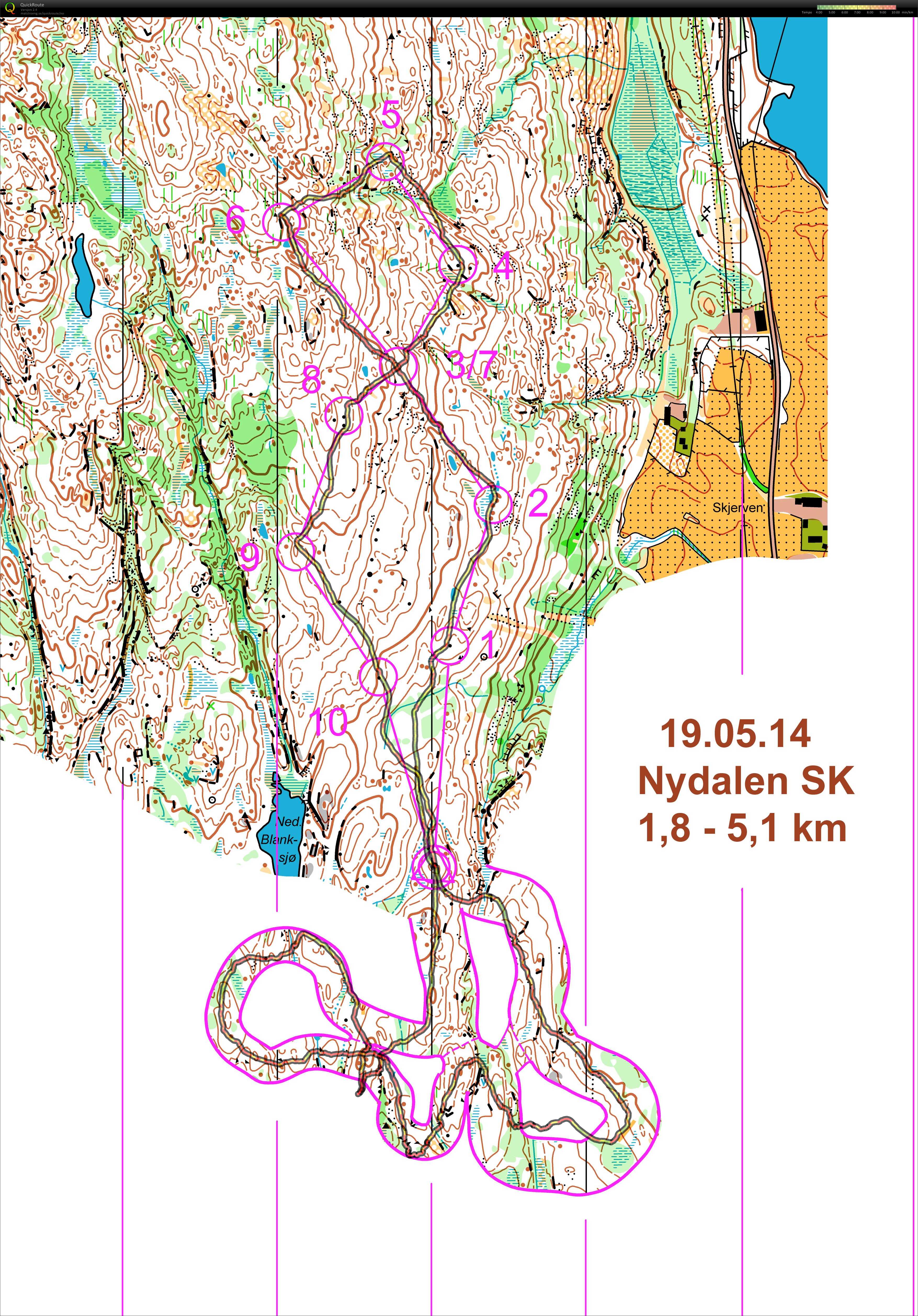 Mandagstrening kurve og korridor 19.05.14 (19.05.2014)